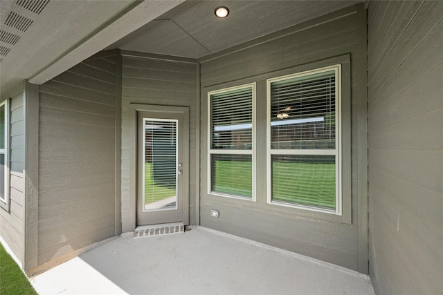 2608 Streamside Dr, Burleson, TX 76028 - property entrance with a patio