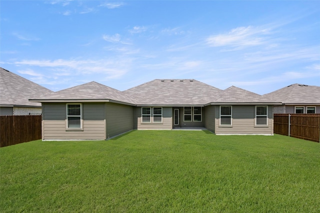 2608 Streamside Dr, Burleson, TX 76028 - back of house featuring a fenced backyard and a patio