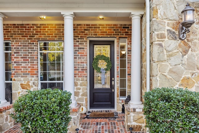 8105 Ryder Ct, Mckinney, TX 75072 - foyer featuring dark wood finished floors, a wainscoted wall, ornamental molding, arched walkways, and stairs
