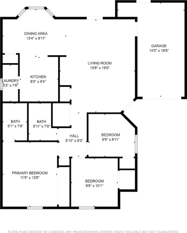 132 London Ln, Glenn Heights, TX 75154 - room layout