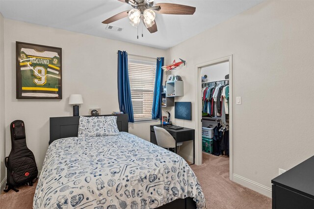 7501 Kickapoo Dr, Mckinney, TX 75070 - carpeted living area with recessed lighting, ceiling fan, and baseboards