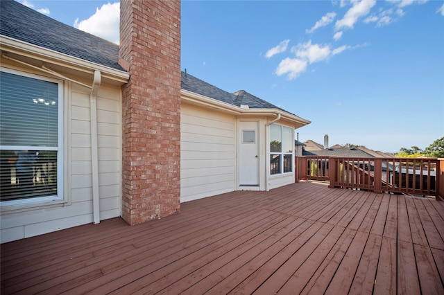 4730 Parkhaven Dr, Garland, TX 75043 - view of wooden terrace
