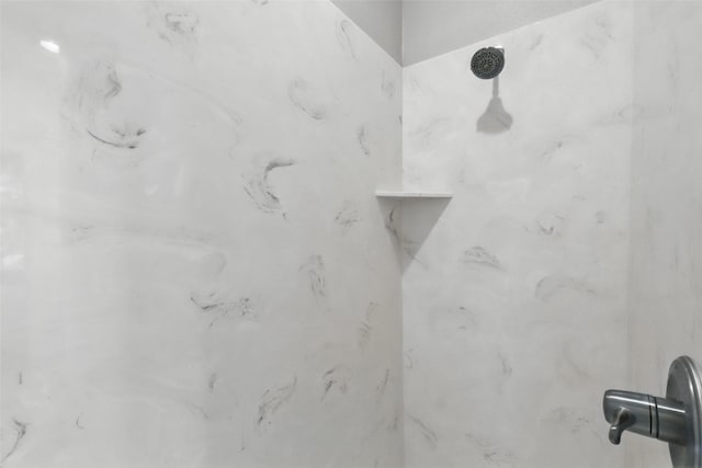 1011 Cardinal Cv, Graford, TX 76449 - bathroom view of a marble finish shower