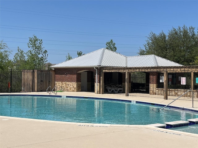 5912 Comanche Peak Dr, Fort Worth, TX 76179 - community pool featuring fence and a patio