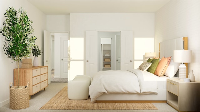 bedroom featuring baseboards