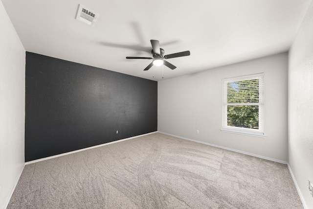 1403 Derby Dr, Kennedale, TX 76060 - spare room featuring carpet flooring and a ceiling fan