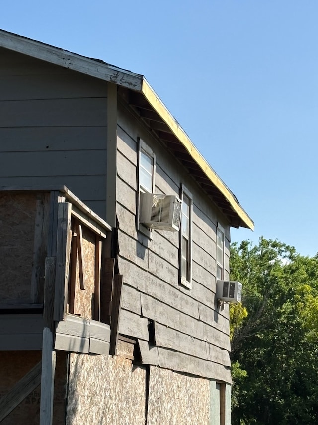 8947 Adams Cir, Cresson, TX 76035 - view of home's exterior with cooling unit
