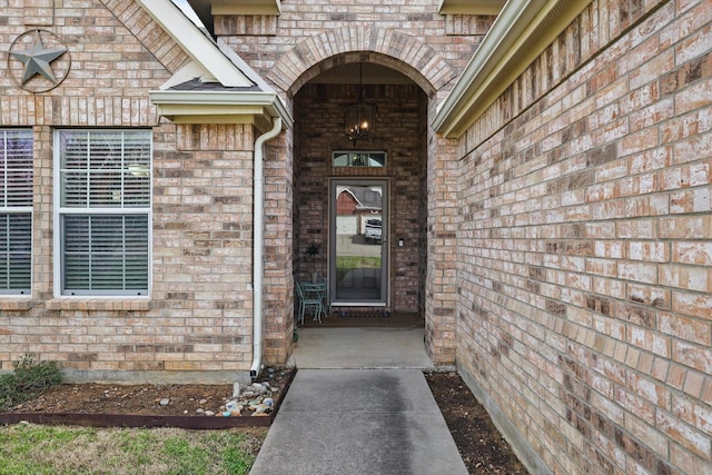 3505 Mustang Dr, Denton, TX 76210 - view of exterior entry with brick siding
