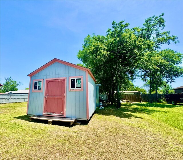308 Hallvale Dr, White Settlement, TX 76108 - view of shed