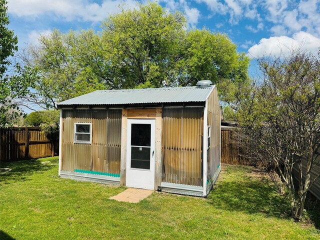 308 Hallvale Dr, White Settlement, TX 76108 - view of shed