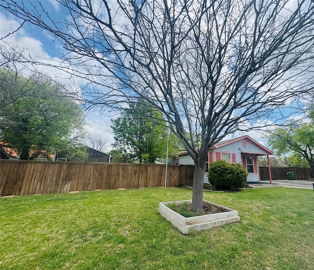 308 Hallvale Dr, White Settlement, TX 76108 - view of yard