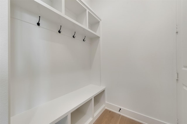 814 Montrose Dr, Rockwall, TX 75087 - mudroom with light wood-style floors and baseboards
