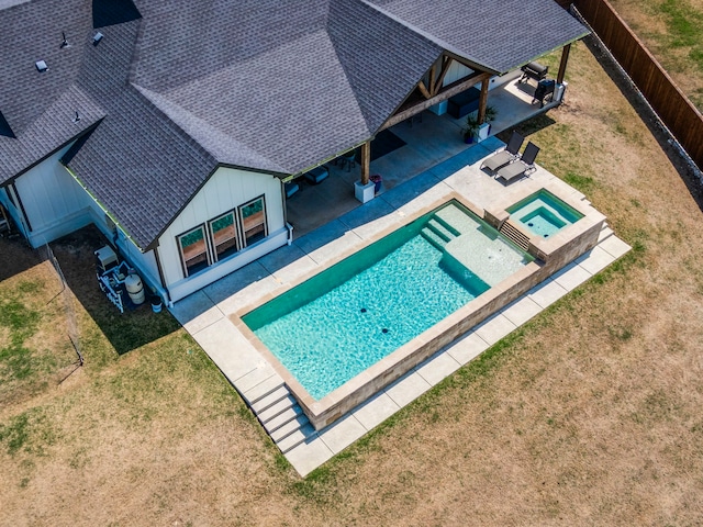 bird's eye view