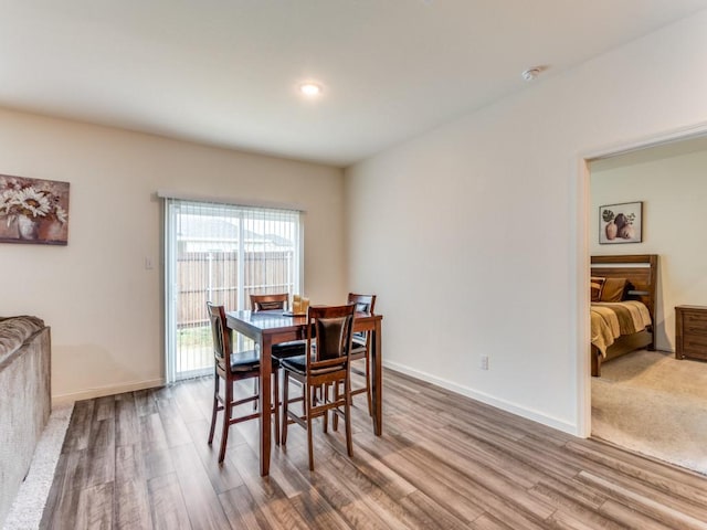 5665 Brownstone Ln, Fort Worth, TX 76036 - dining room featuring wood finished floors and baseboards