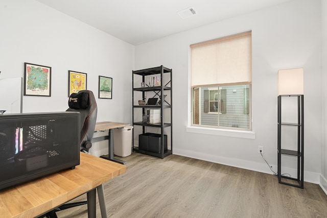 1065 Manacor Ln, Dallas, TX 75212 - office space with wood finished floors and baseboards