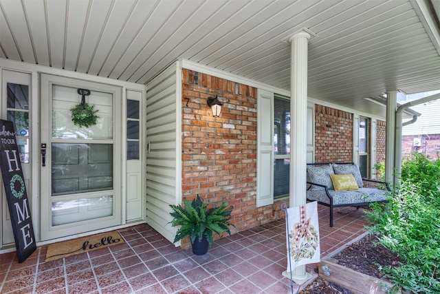 7 Harolds Cir, Richardson, TX 75081 - view of exterior entry with covered porch and brick siding