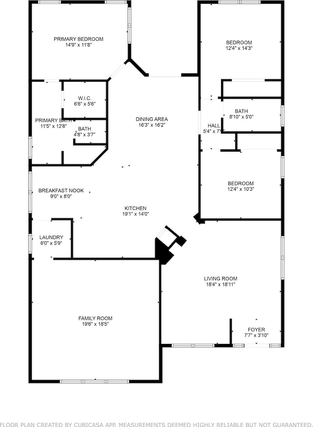3234 Culver St, Dallas, TX 75223 - home floor plan