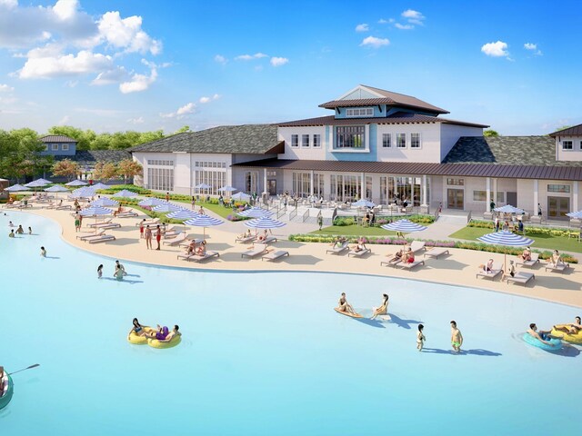 view of pool