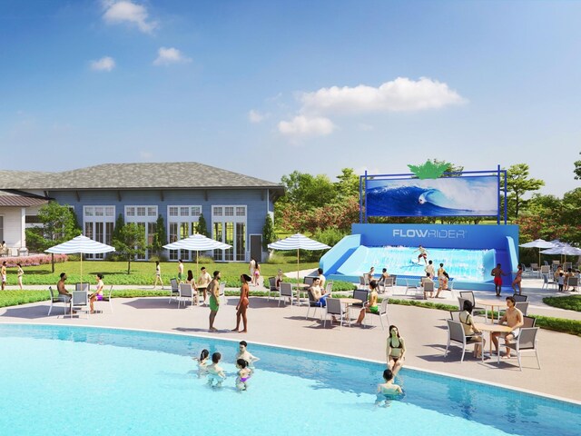 view of community pool
