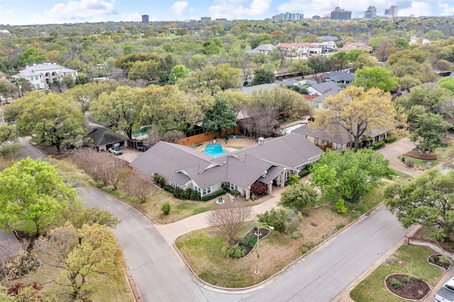 6624 Glenhurst Dr, Dallas, TX 75254 - bird's eye view