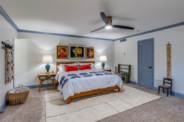 sitting room featuring attic access, visible vents, crown molding, and baseboards