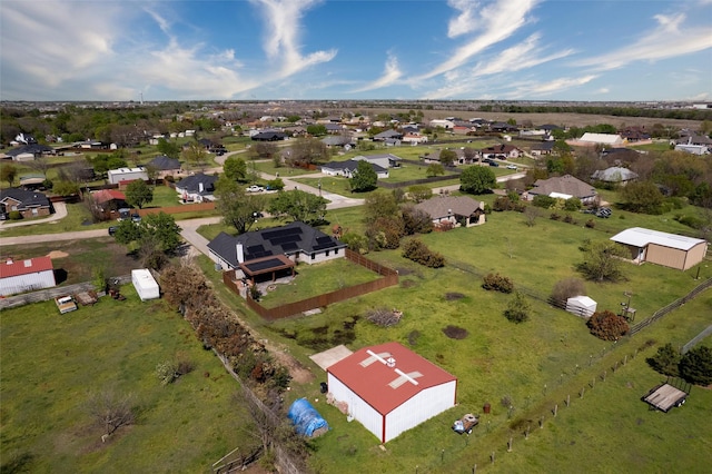 515 Meadow Dr, Lowry Crossing, TX 75069 - aerial view of property and surrounding area with nearby suburban area