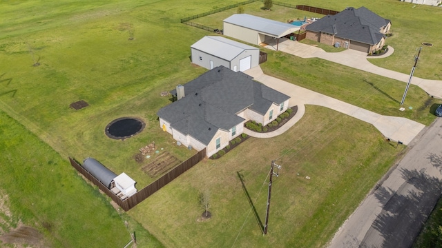 drone / aerial view
