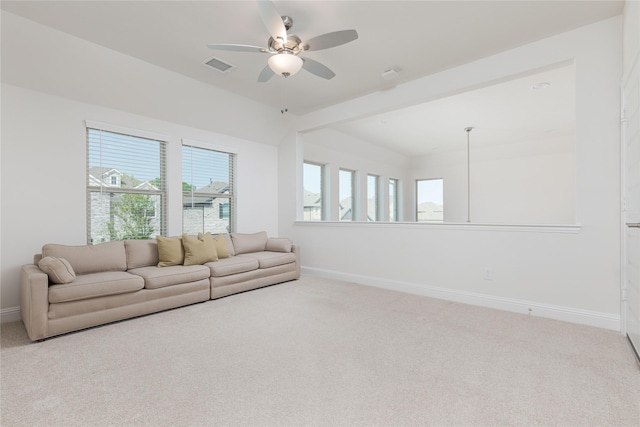 564 Embargo Dr, Fate, TX 75189 - living room with plenty of natural light, carpet flooring, and baseboards