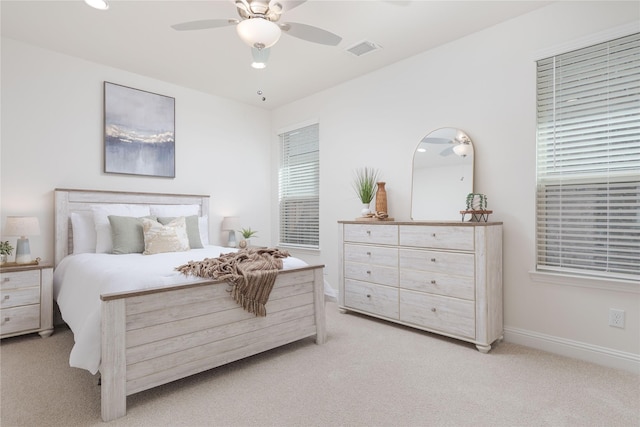 564 Embargo Dr, Fate, TX 75189 - bedroom with light carpet, visible vents, and baseboards