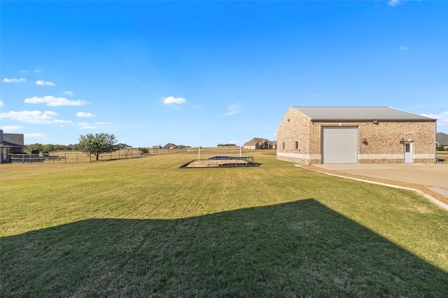 160 Pioneer Ct, Royse City, TX 75189 - view of yard with a garage