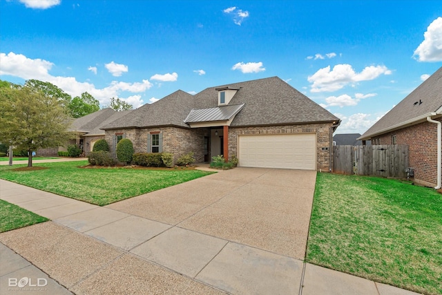 22 Ceaser Cir, Benton, LA 71006 - traditional home featuring driveway, a garage, roof with shingles, and brick siding