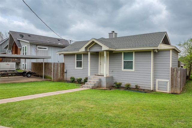 6827 Briar Rd, Azle, TX 76020 - bungalow with a chimney and a shingled roof