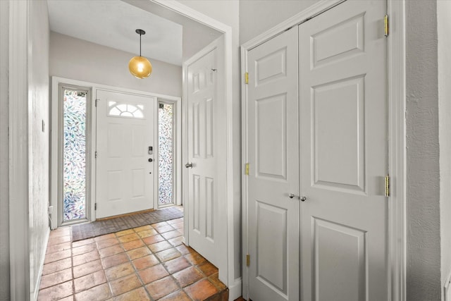 view of entrance foyer