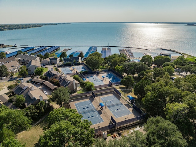 101 Reliance Ct, Rockwall, TX 75032 - bird's eye view of a large body of water