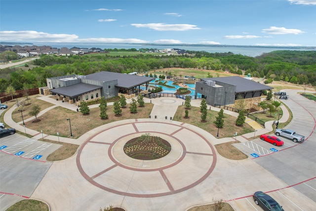 1909 Old Charm Trl, Wylie, TX 75098 - aerial view featuring a water view