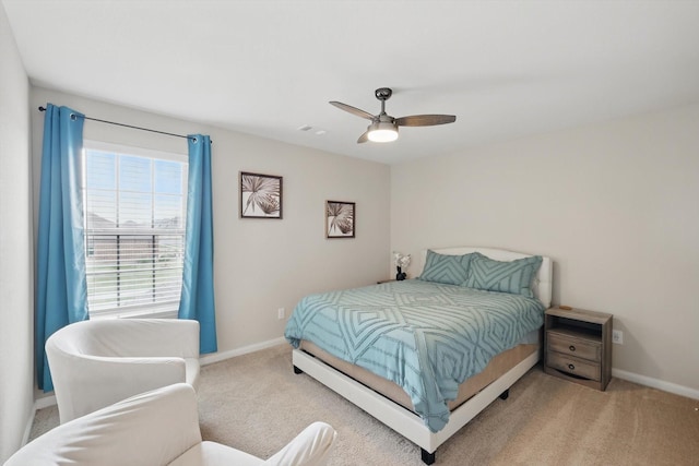 1616 Mackinac Dr, Crowley, TX 76036 - bedroom with carpet, baseboards, and ceiling fan