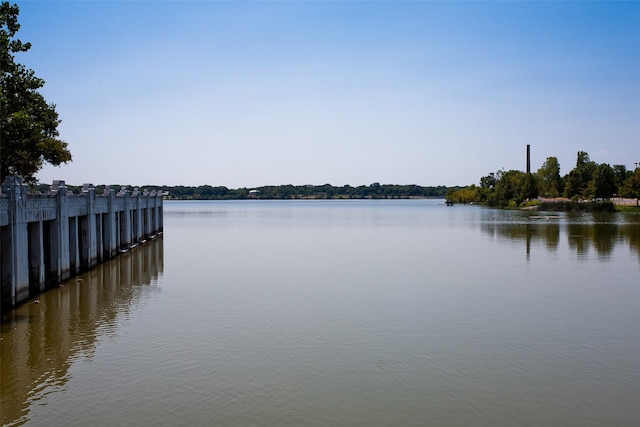 property view of water