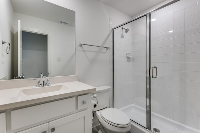 1716 Bradford Pear Way, Celina, TX 75078 - full bath featuring toilet, a shower stall, and vanity