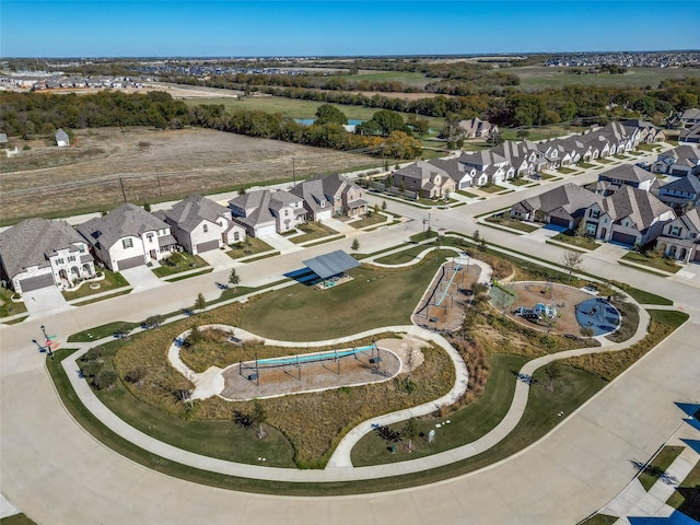 1716 Bradford Pear Way, Celina, TX 75078 - aerial view of property's location with nearby suburban area