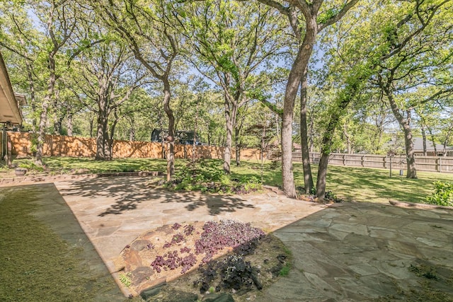 2111 Meadowview Dr, Keller, TX 76262 - view of yard featuring a patio area and a fenced backyard