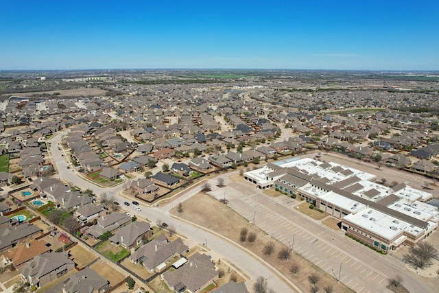 birds eye view of property featuring a residential view