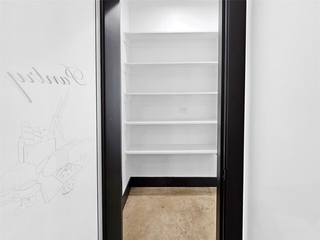view of closet