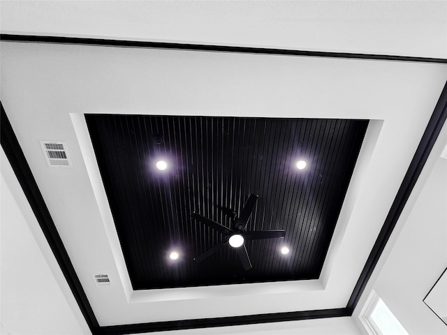 room details featuring visible vents