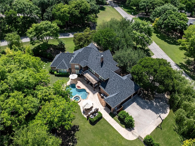 931 Willow Ct, Fairview, TX 75069 - view of subject property featuring a pool