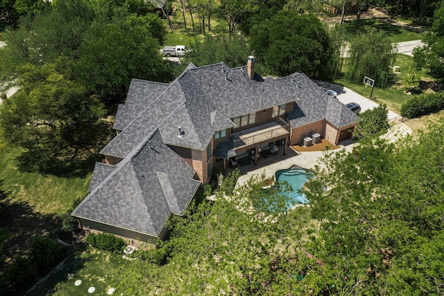 931 Willow Ct, Fairview, TX 75069 - view of subject property featuring a pool