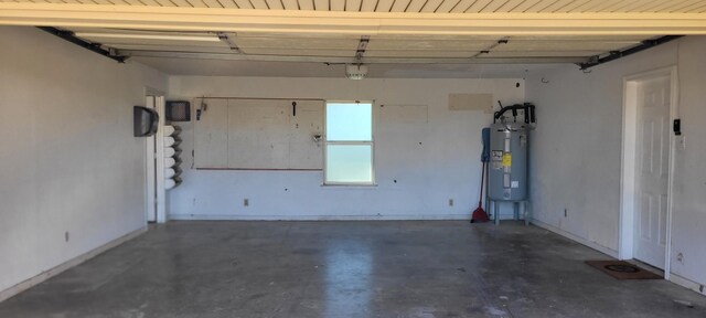 295 Goodnight Trl, Rhome, TX 76078 - garage with water heater