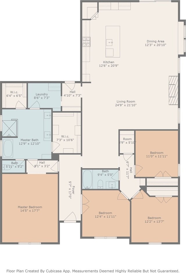 1661 Ethan Cir, Midlothian, TX 76065 - floor plan / room layout