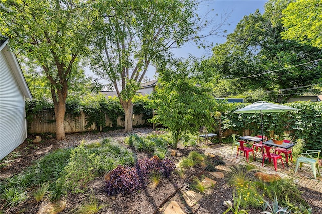 1936 Forest Park Blvd, Fort Worth, TX 76110 - fenced backyard featuring a patio