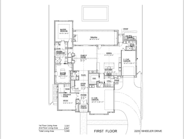 2205 Wheeler Dr, Southlake, TX 76092 - floor plan / room layout