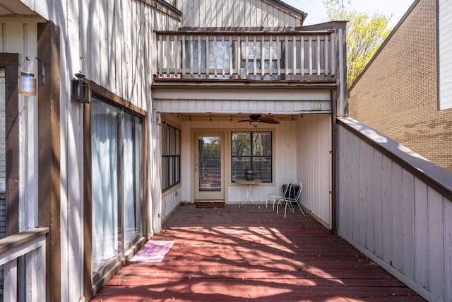view of deck